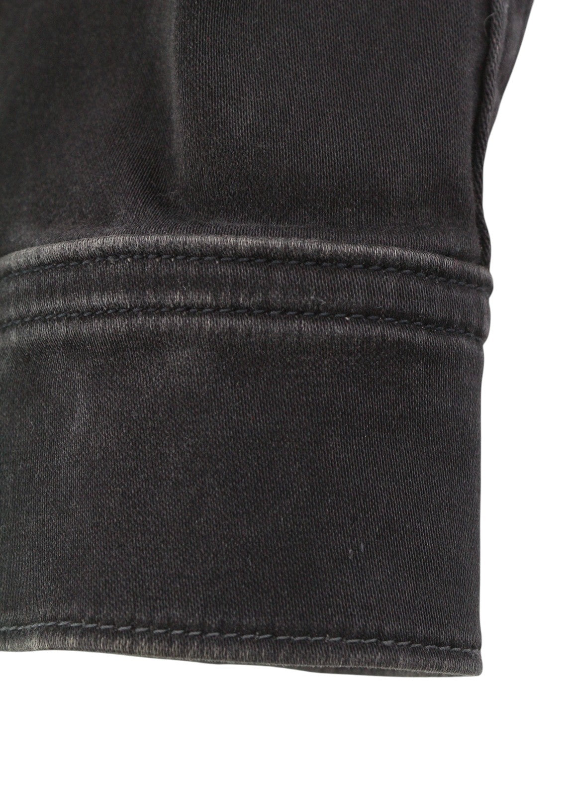 G-STAR Fender Slim Tailor Jkt moteriška striukė, XS, juoda, džinsinio audinio, tampri, su sagomis užsegama. 