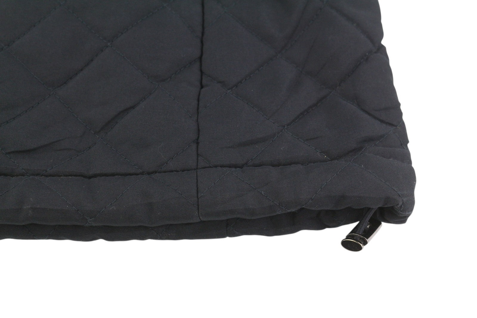 LAUREN RALPH LAUREN moteriška liemenė L, juoda, dygsniuota, izoliuota dirbtinio kailio apykakle 