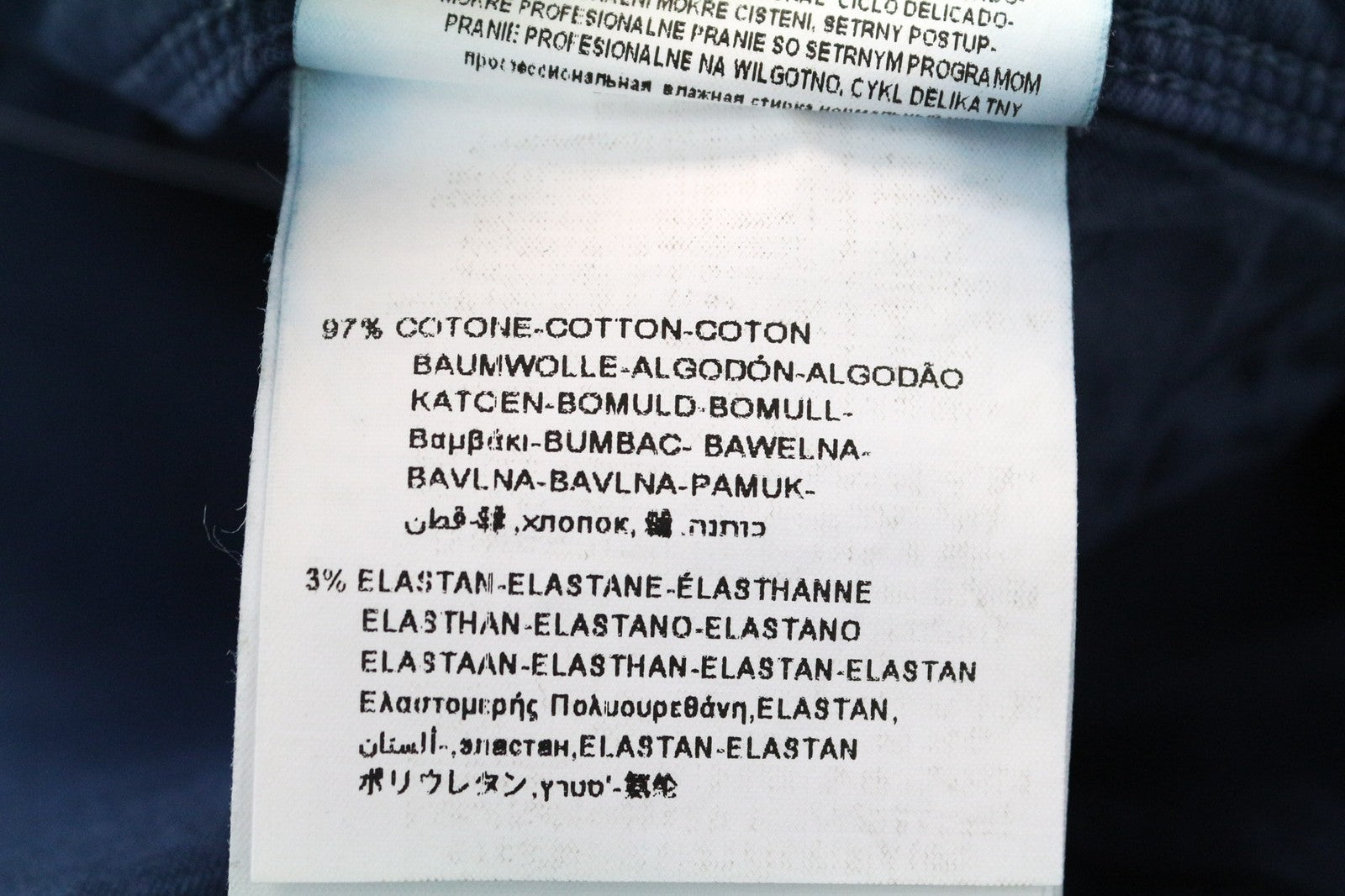 REPLAY Anbass Men's Trousers W30/L34 Slim Casual Blue Stretch Cotton 5-Pocket