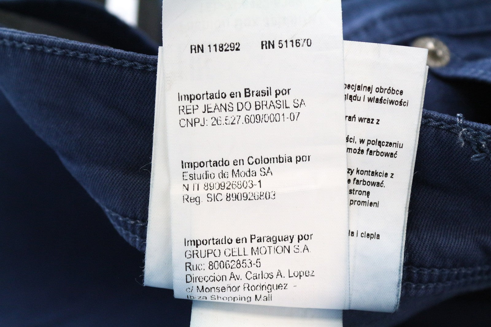 REPLAY Anbass Men's Trousers W30/L34 Slim Casual Blue Stretch Cotton 5-Pocket