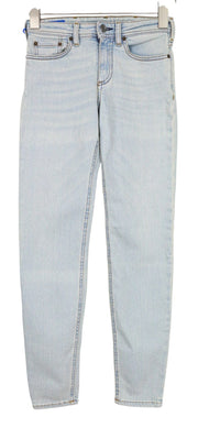 ACNE STUDIOS Climb LT Women's Jeans W23/L32 Skinny Light Blue Wash Stretch