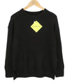 Black Polyester Jumper