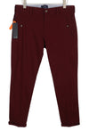Red Cotton Trousers