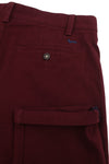 Red Cotton Trousers