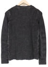Black Twill Sweatshirt