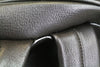 Grey Polyvinylchloride Backpack