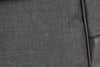 Grey Polyvinylchloride Backpack
