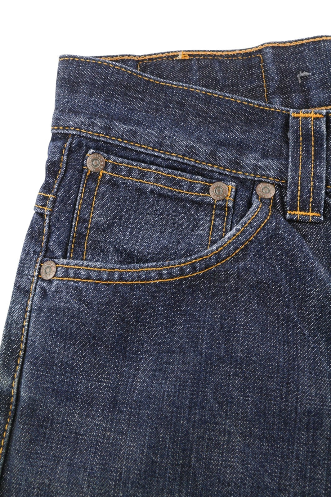 NUDIE JEANS Loose Trank Men Jeans W28/L32 Dark Blue Straight Fit Button Denim