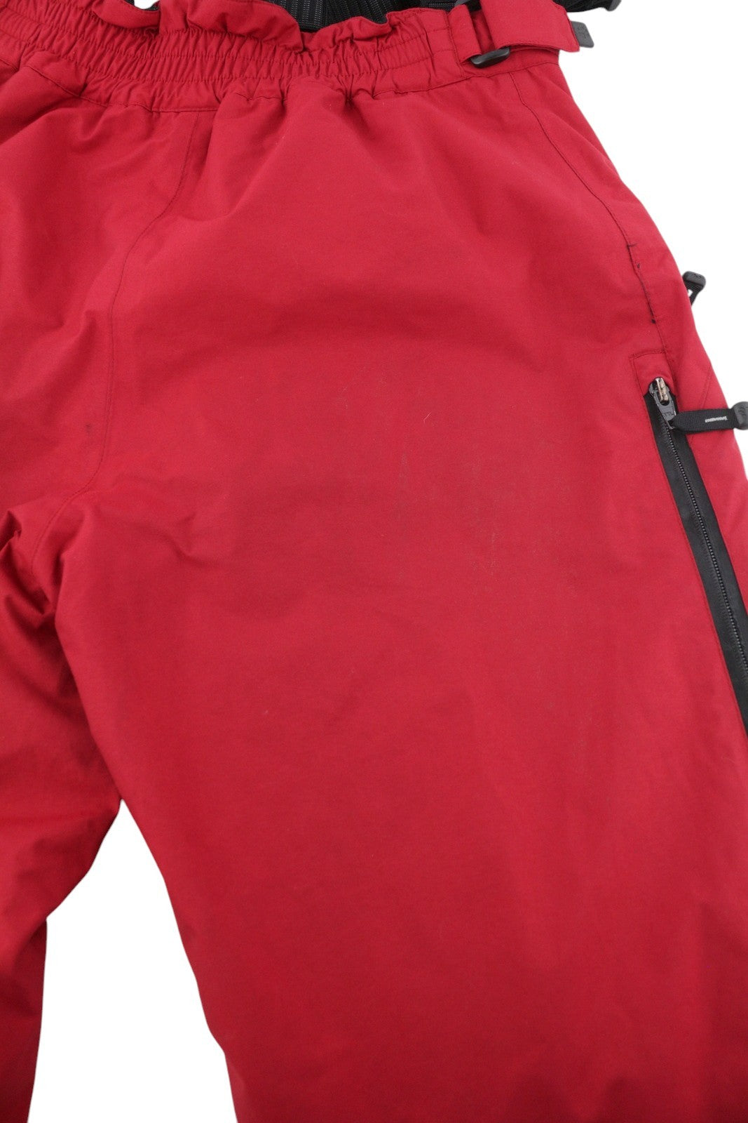 JACK WOLFSKIN moteriškos kelnės L EU42 raudonos Recco Texapore salopettes slidinėjimo kelnės 