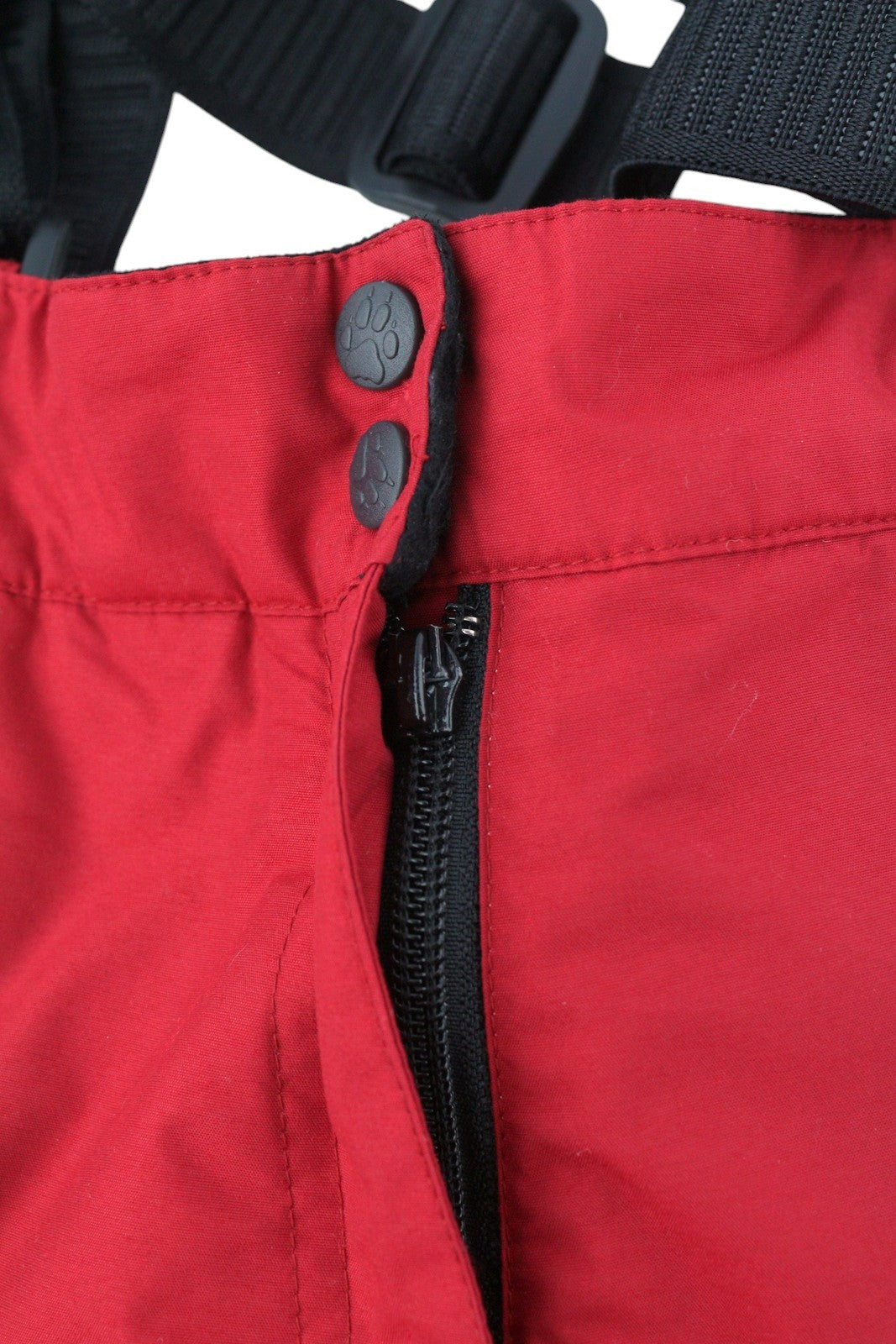 JACK WOLFSKIN moteriškos kelnės L EU42 raudonos Recco Texapore salopettes slidinėjimo kelnės 