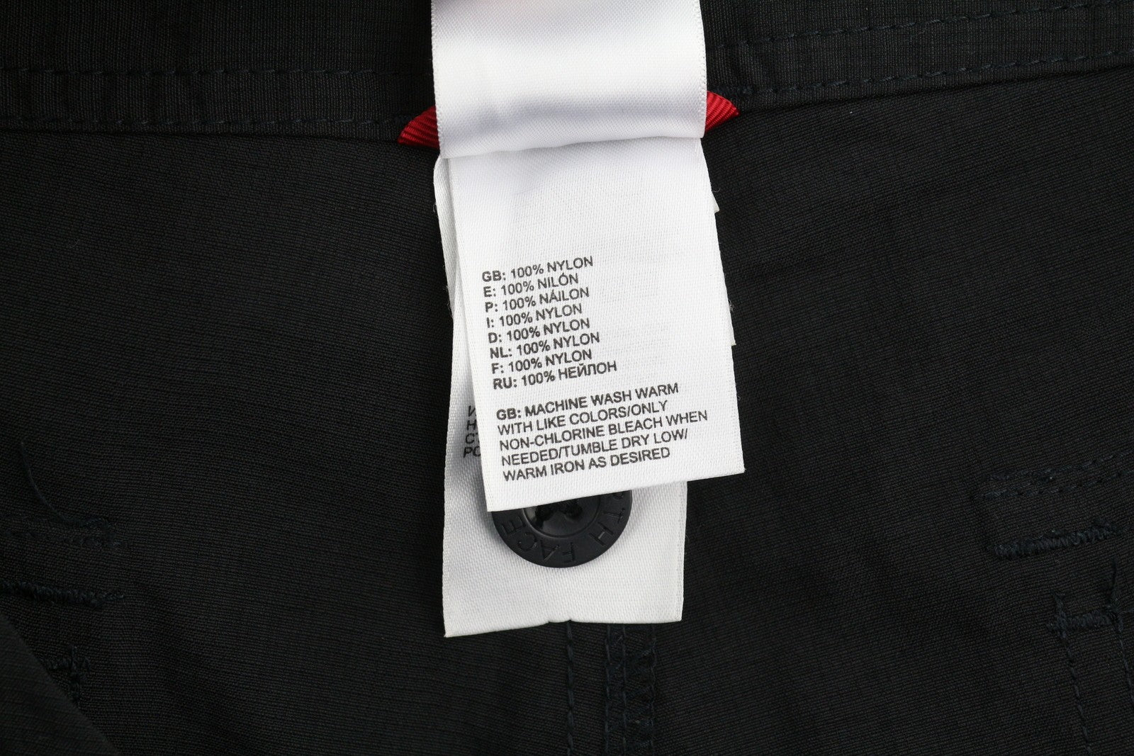 THE NORTH FACE Alam moteriškos kelnės W30 Long Turn-Up Zip Fly Strap Black 