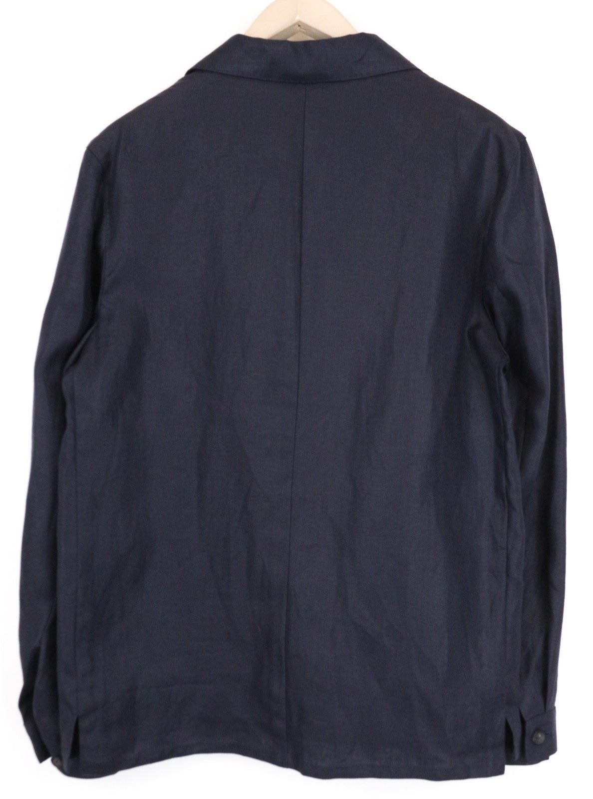 „SUITSUPPLY Walter“ vyriškas švarkas, UK36R, mėlynas lininis, lengvas laisvalaikio stiliaus švarkas 