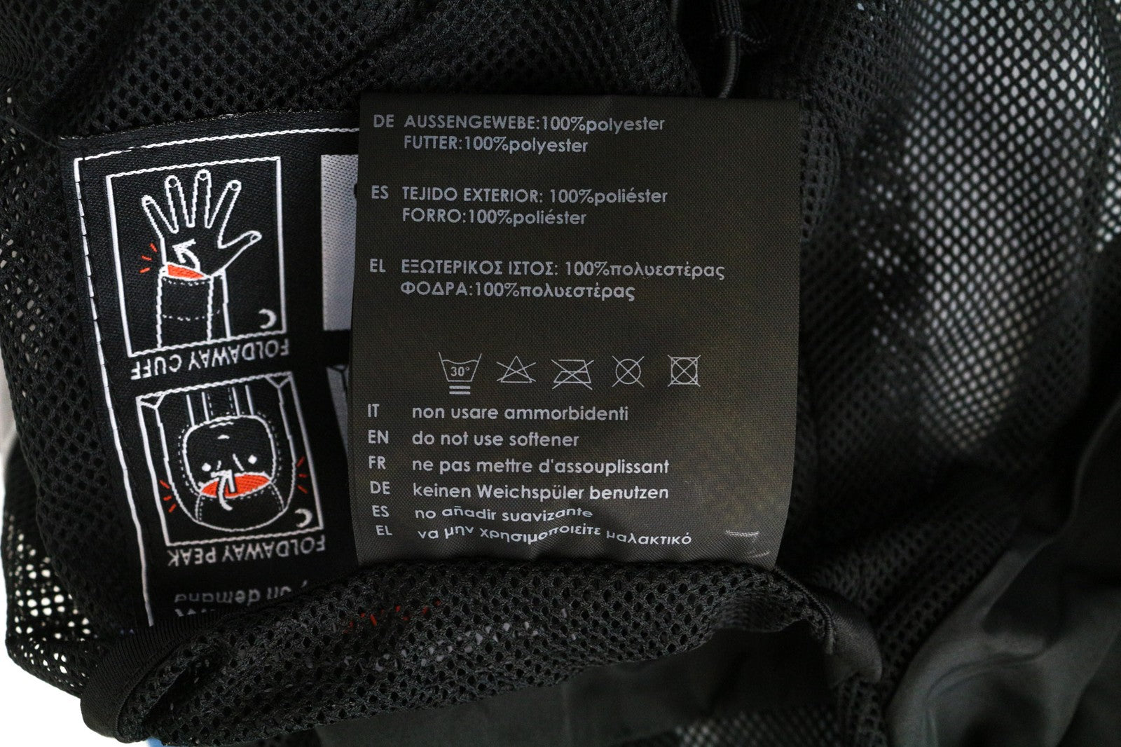 TUCANO URBANO Ire moteriška striukė S mėlyna vandeniui atspari gobtuvas motociklininkui 