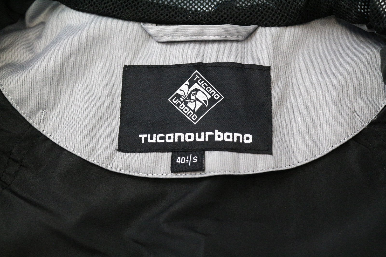 TUCANO URBANO Ire moteriška striukė S mėlyna vandeniui atspari gobtuvas motociklininkui 