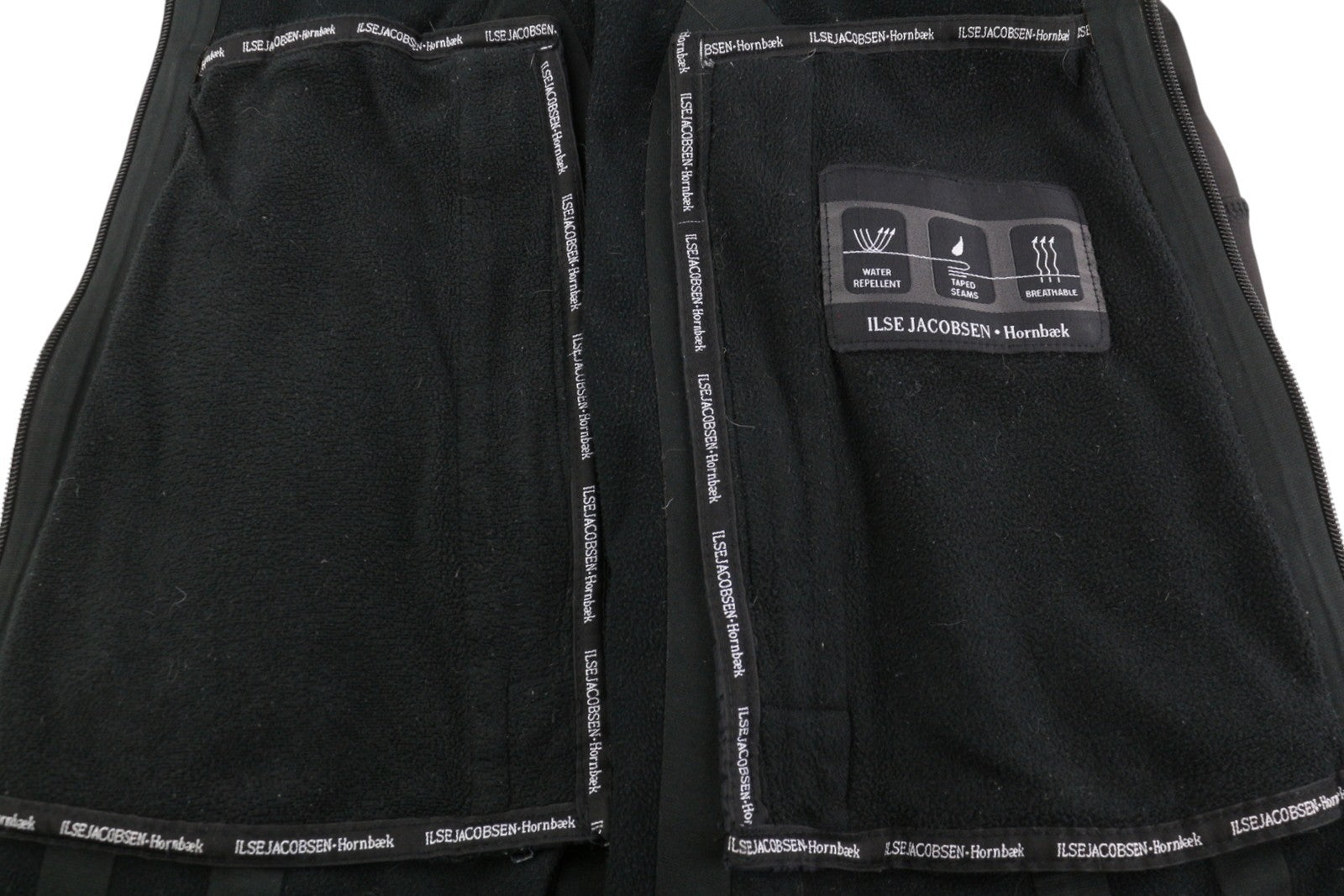 ILSE JACOBSEN Hornbaek lietpaltis moterims, striukė, 40, vandeniui atspari, klijuotomis siūlėmis 