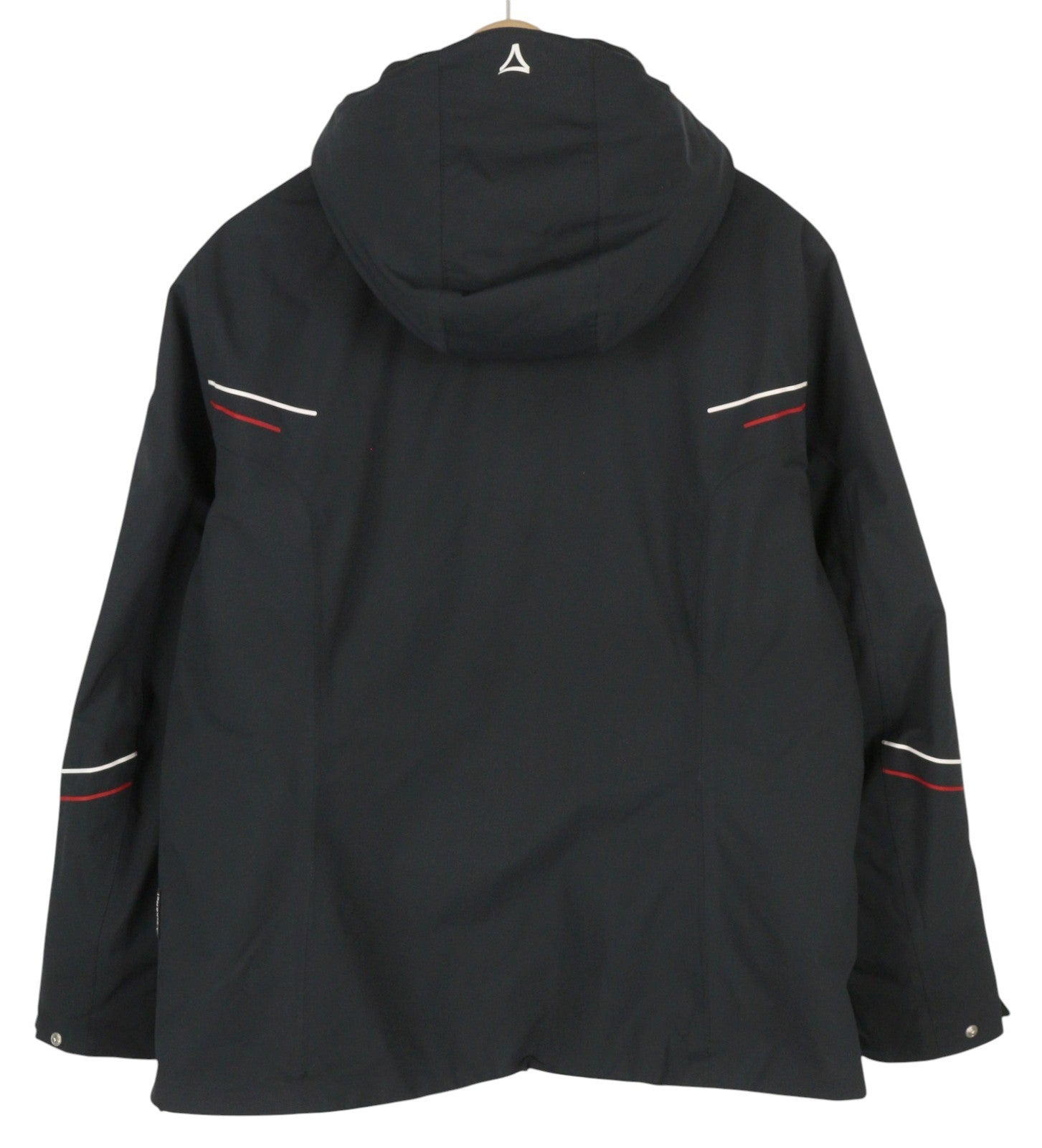 SCHOFFEL Ferry II moteriška slidinėjimo striukė, UK20, juoda, su gobtuvu, sniego sijonu 