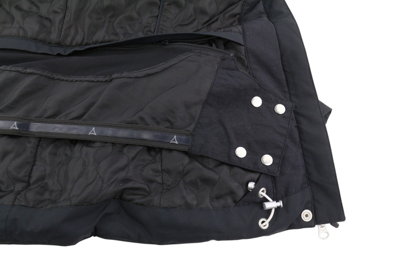 SCHOFFEL Ferry II moteriška slidinėjimo striukė, UK20, juoda, su gobtuvu, sniego sijonu 