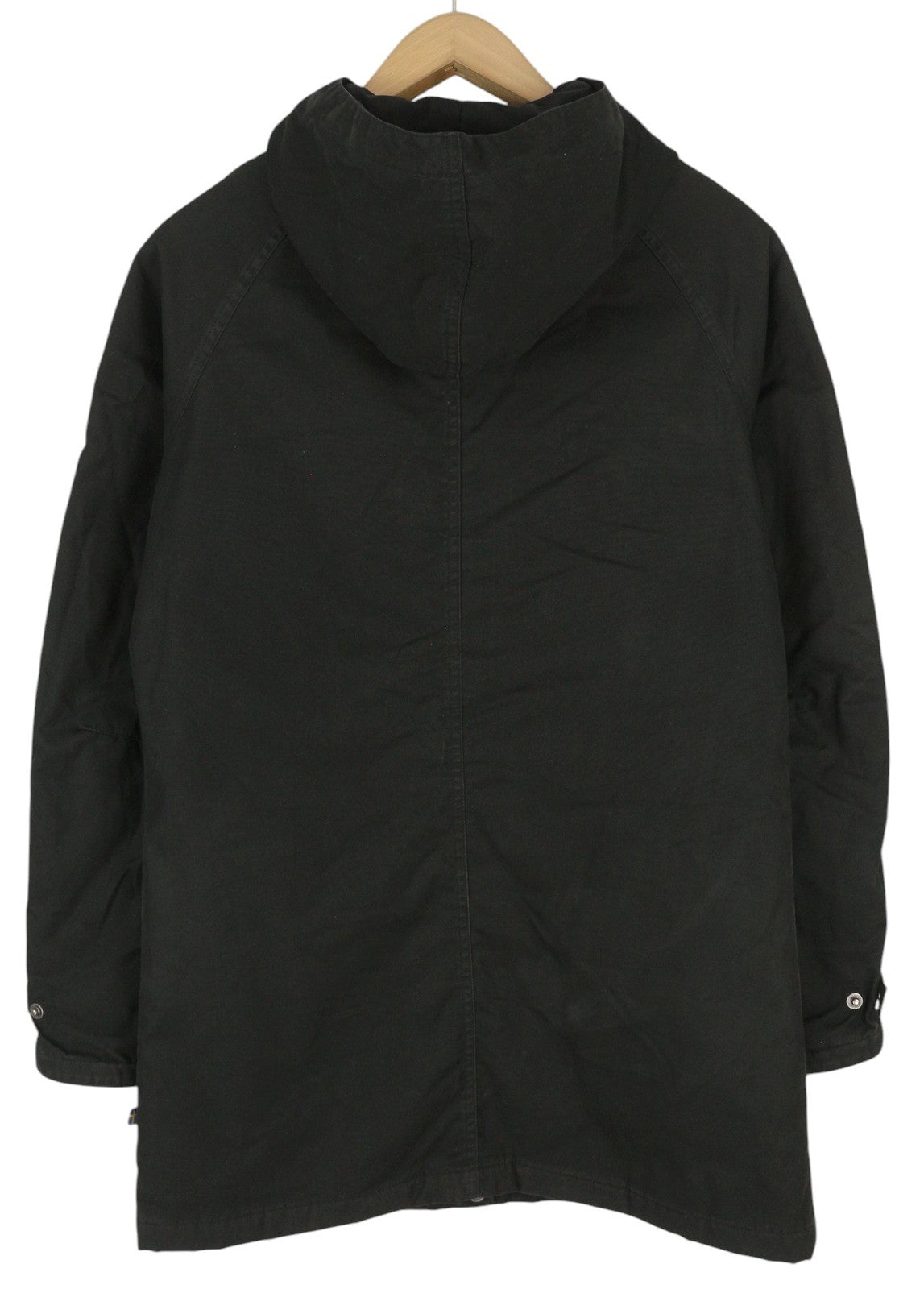 FJALLRAVEN 89259 - Greenland Parka moteriška striukė S, juoda, su gobtuvu, lengva 