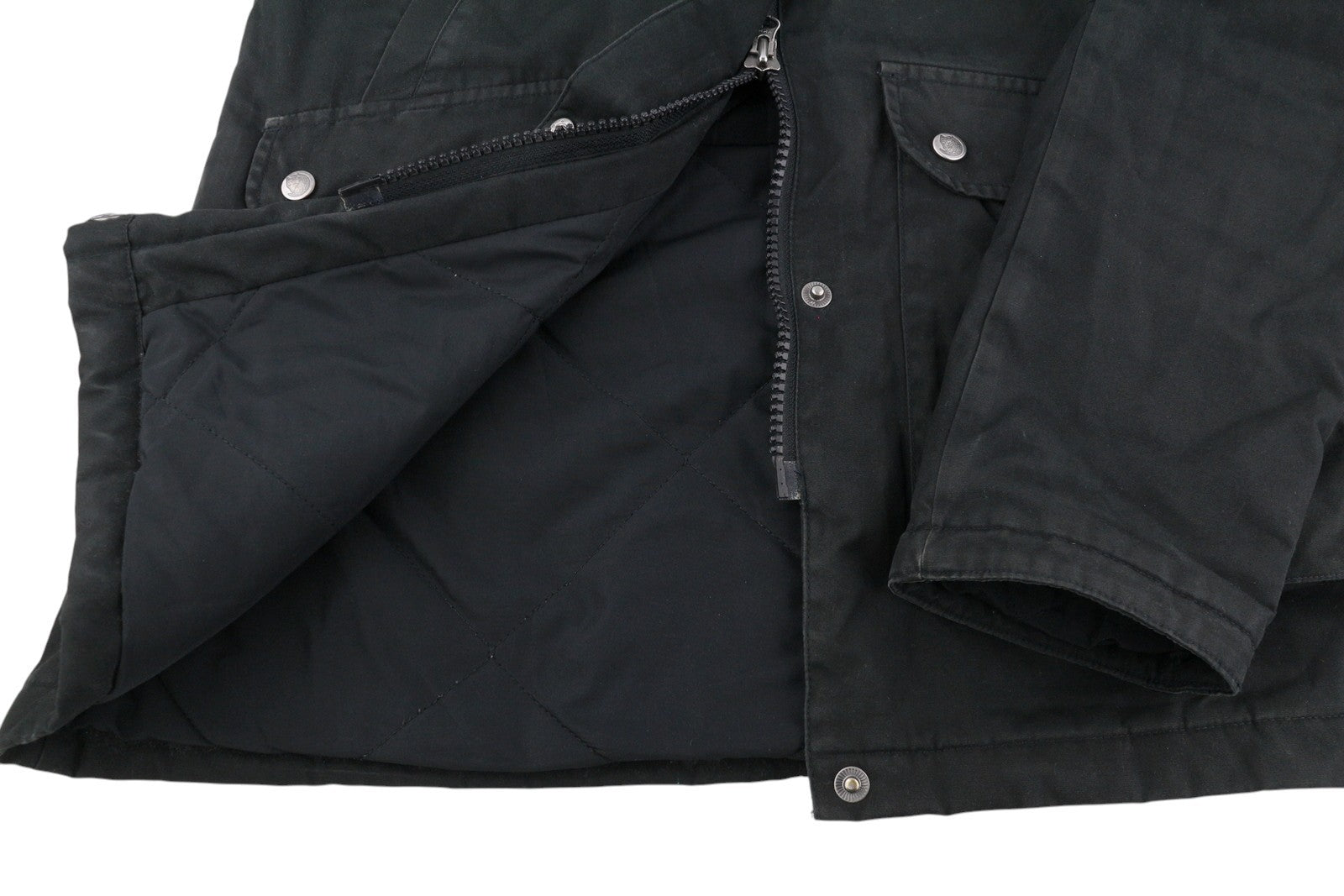 FJALLRAVEN 89259 - Greenland Parka moteriška striukė S, juoda, su gobtuvu, lengva 