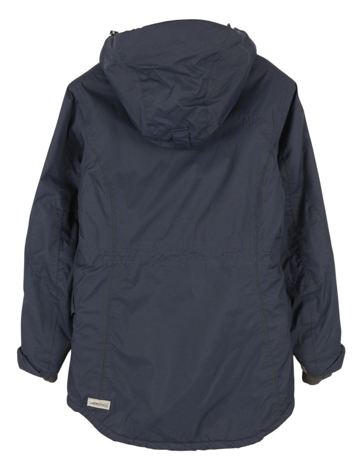 DIDRIKSONS Elsa Parka Women Jacket EU34 Blue Storm System Waterproof Mid-Length