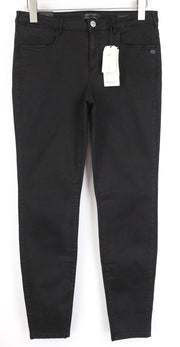 MAISON SCOTCH La Bohemiene Women's Jeans W31/L32 Black Skinny Garment-Dyed
