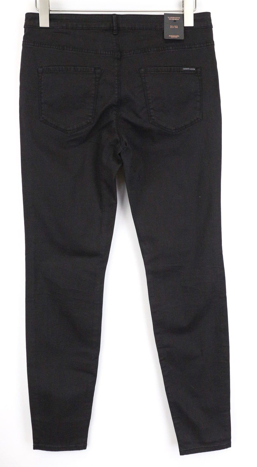 MAISON SCOTCH La Bohemiene Women's Jeans W31/L32 Black Skinny Garment-Dyed