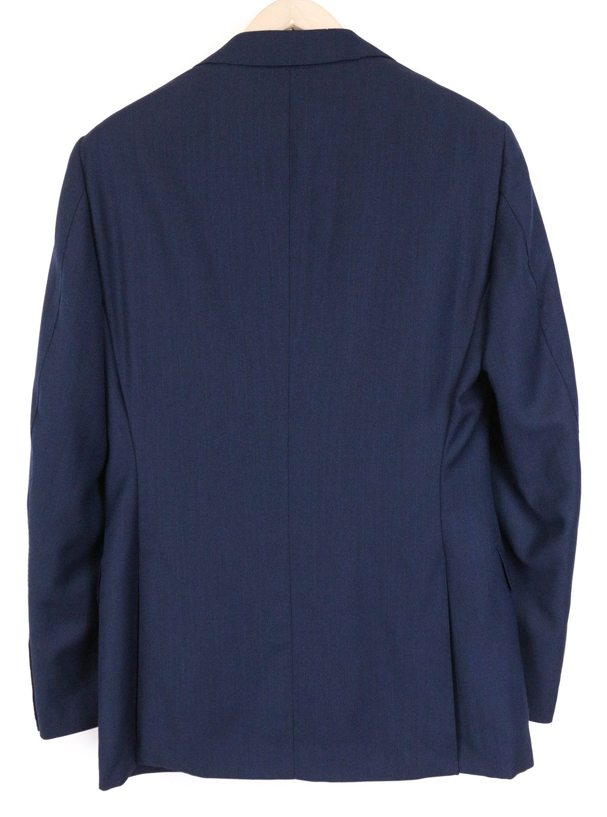 SUITSUPPLY Lazio vyriškas kostiumas UK36R plonas vilnonis kostiumas S110s dviejų dalių mėlynas melanžas 