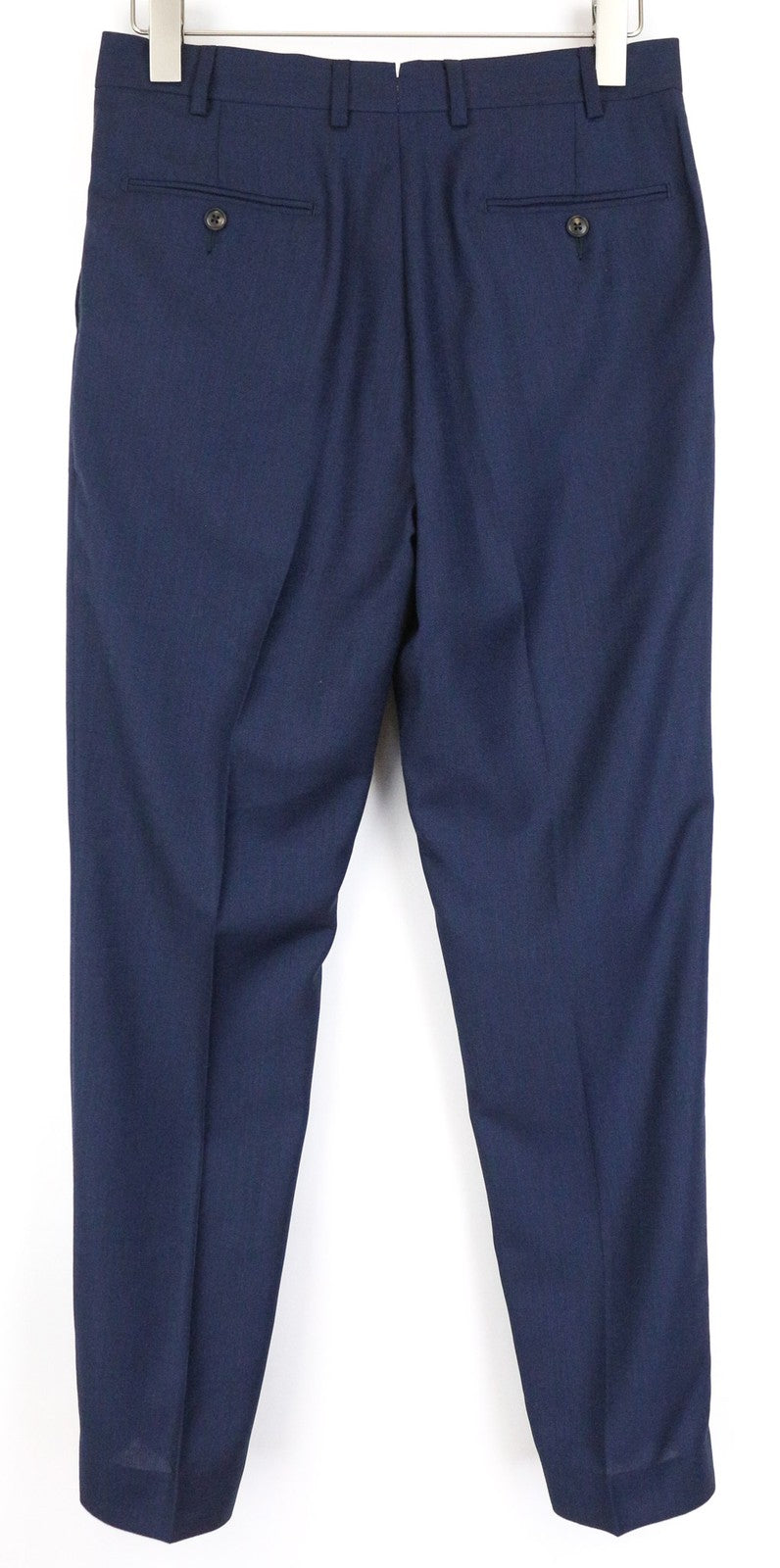 SUITSUPPLY Lazio vyriškas kostiumas UK36R plonas vilnonis kostiumas S110s dviejų dalių mėlynas melanžas 