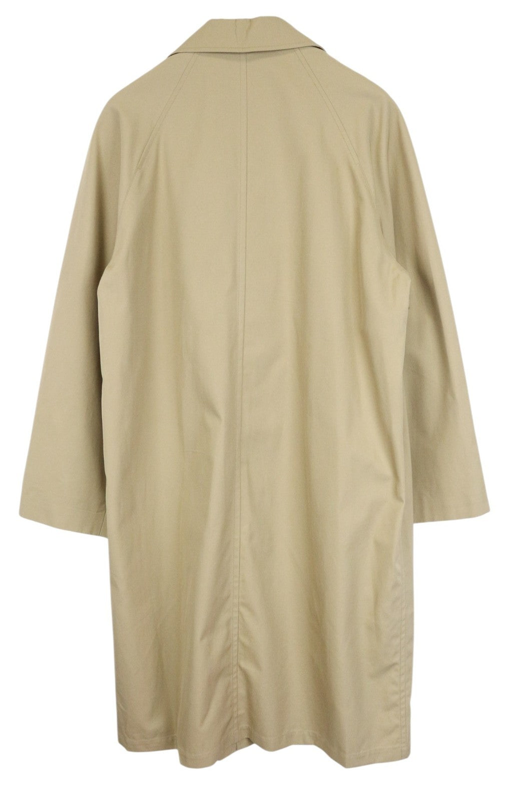 SANDRO vyriškas smėlio spalvos medvilninis vidutinio ilgio tranšėjinis paltas L dydžio, su sagomis 