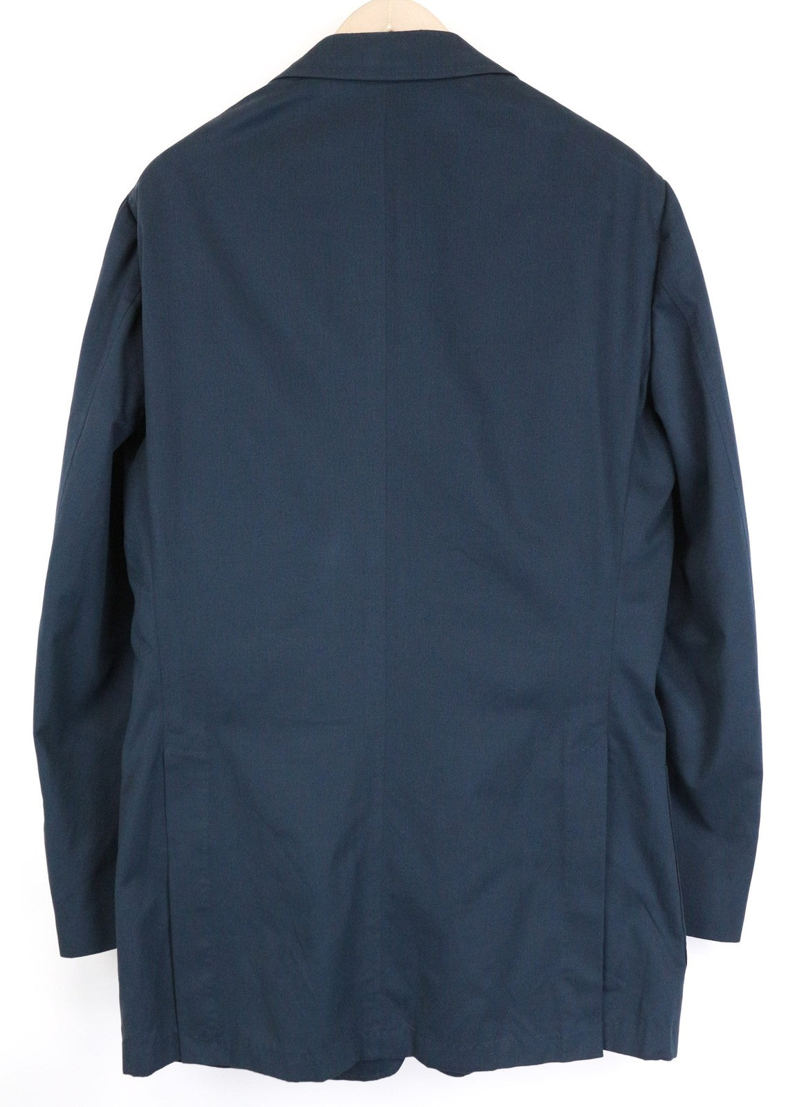 SUITSUPPLY La Spalla Men's Blazer UK48L Blue Green Cotton Cashmere Unlined