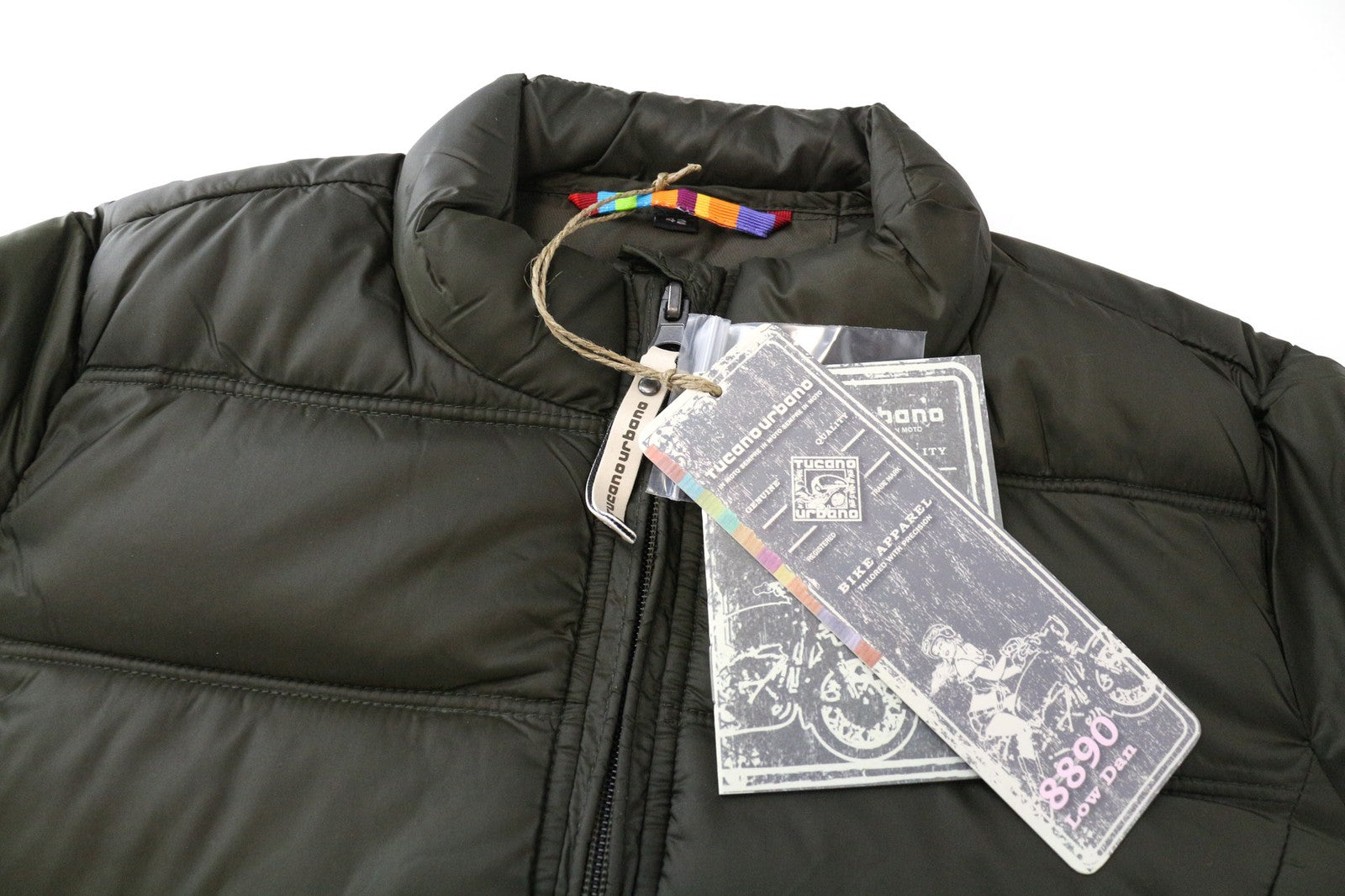 TUCANO URBANO moteriška striukė su žemu Dan slėgiu, IT42, žalia, su termoizoliacija, atspari vandeniui 