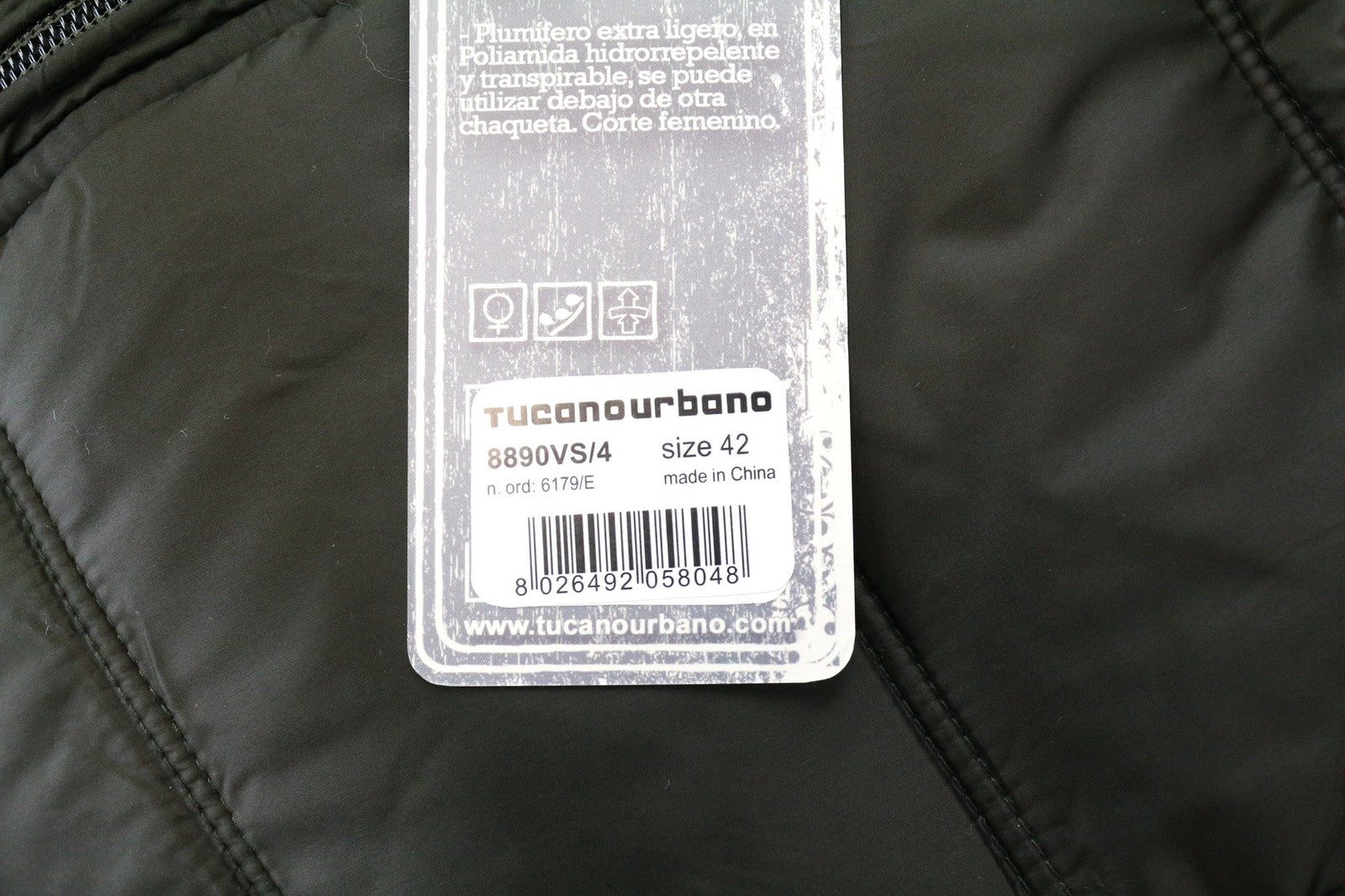 TUCANO URBANO moteriška striukė su žemu Dan slėgiu, IT42, žalia, su termoizoliacija, atspari vandeniui 