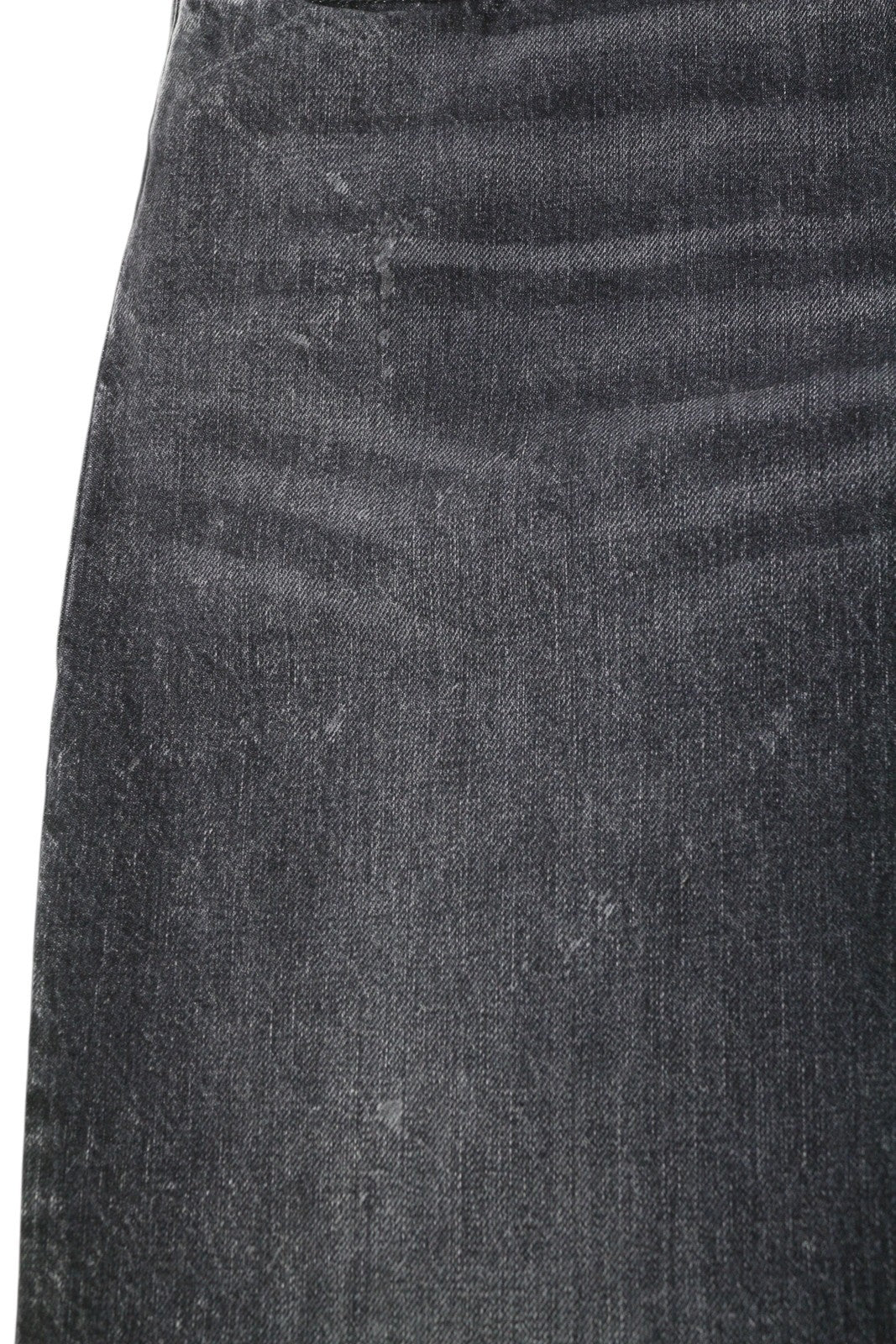 R13 „Ankled D'Arcy“ moteriški džinsai, 31, „Everit“, juodi, skalbti, nusidėvėję, tiesaus kirpimo 