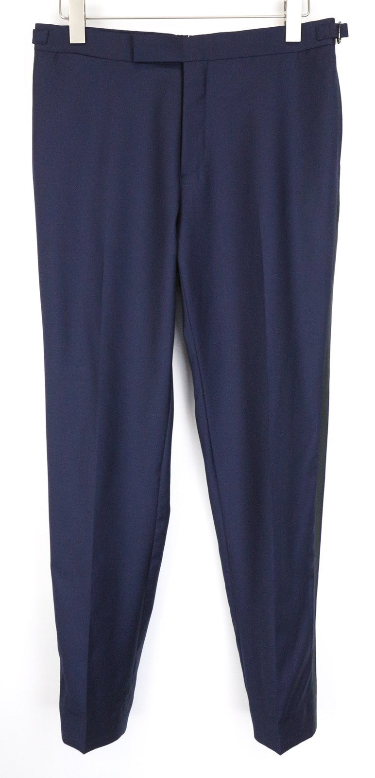 SUITSUPPLY U-neck Men's Suit UK38R Wool Blue 2Pc with Trousers Waistcoat Formal