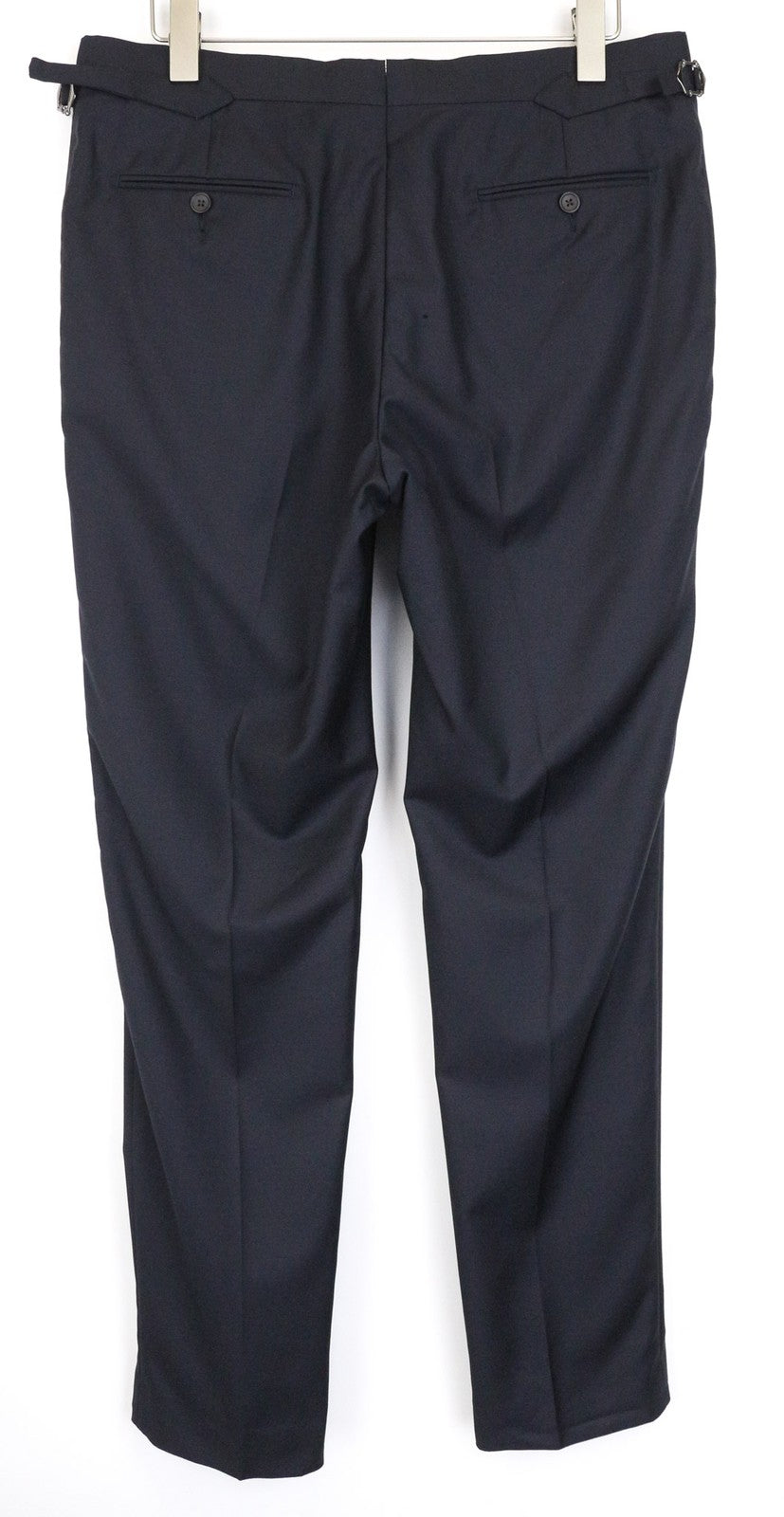 SUITSUPPLY Ferrara Men's Suit UK42R Wool Blue 2Pc Waistcoat Pleated Trousers