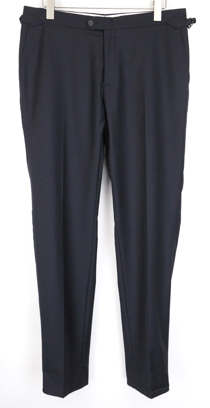 SUITSUPPLY Ferrara Men's Suit UK42R Wool Blue 2Pc Waistcoat Pleated Trousers