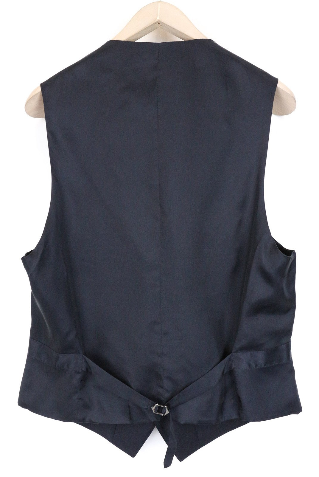 SUITSUPPLY Ferrara Men's Suit UK42R Wool Blue 2Pc Waistcoat Pleated Trousers