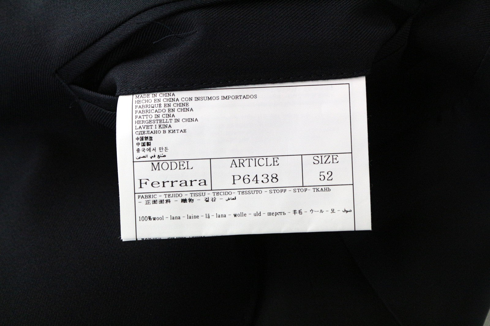 SUITSUPPLY Ferrara Men's Suit UK42R Wool Blue 2Pc Waistcoat Pleated Trousers