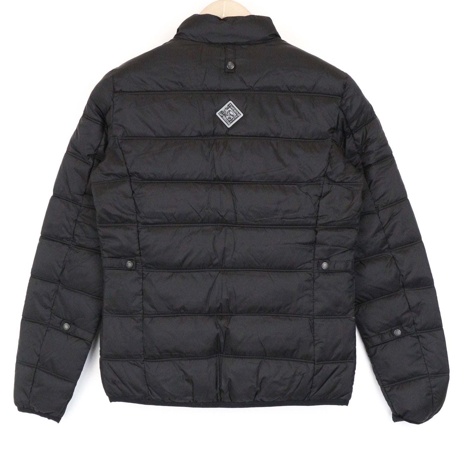 TUCANO URBANO moteriška striukė su žemu Dan sluoksniu, IT38, juoda, vandeniui atspari, termo striukė su užtrauktuku 