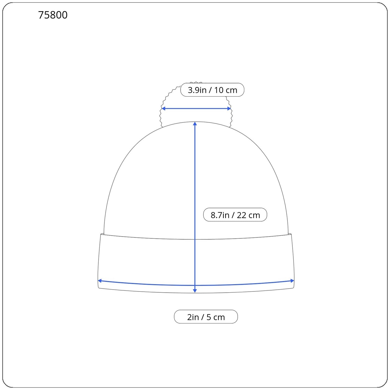 SCOTCH &amp; SODA „Ams Couture“ moteriška kepurė OS ryškiai rožinė „pom pom“ stiliaus megzta kepurė 