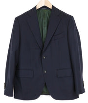 SUITSUPPLY La Spalla Men's Blazer UK38S Blue Wool Single-Breasted Lined Jacket