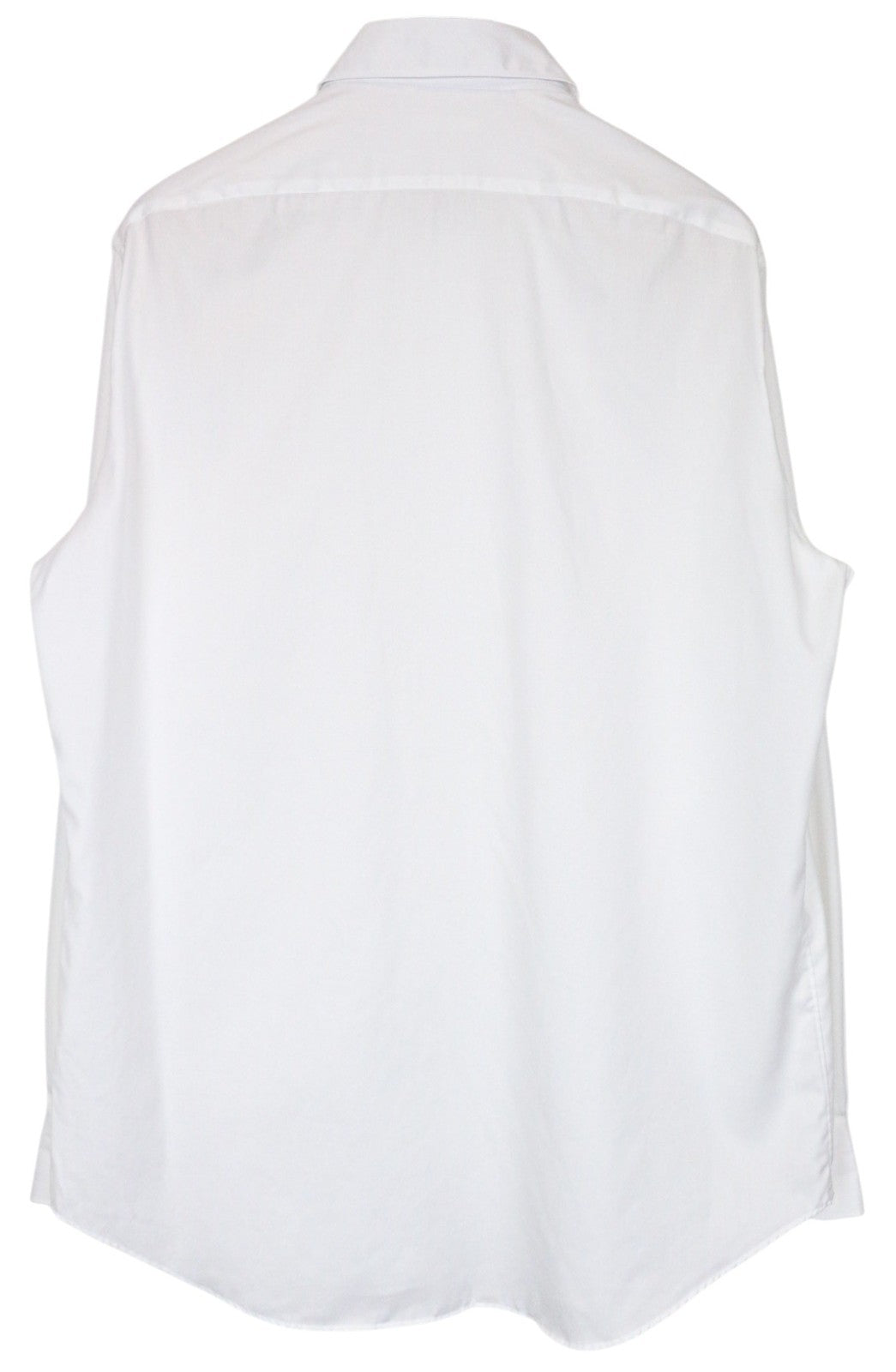 „SUITSUPPLY Traveller“ vyriški formalūs marškiniai, 43/17, ploni balti medvilniniai dryžuoti marškiniai 