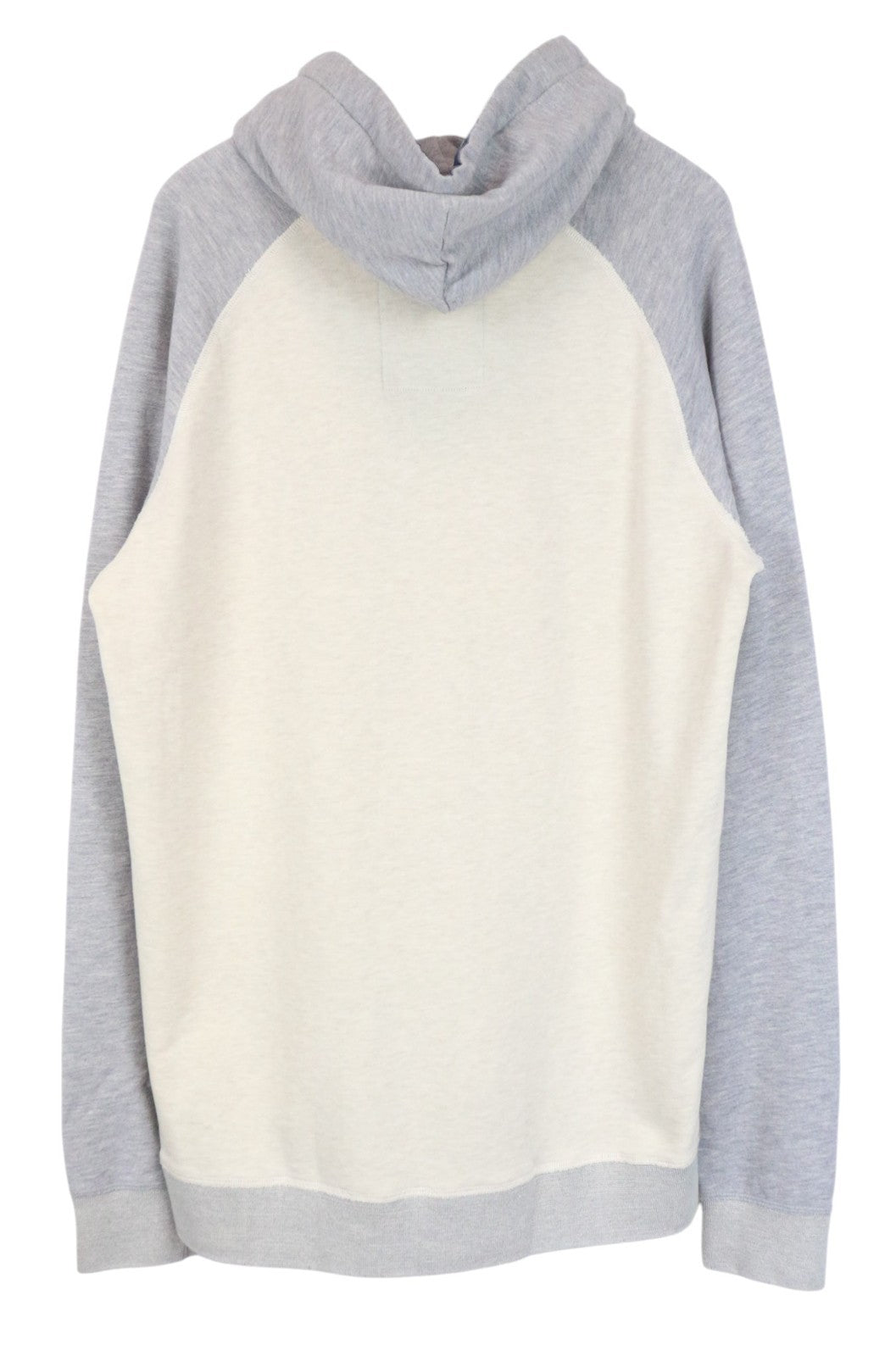 SCOTCH &amp; SODA vyriškas džemperis su gobtuvu, 2XL dydžio, ekru spalvos, su medvilnės mišinio melanžo spalvos džersio flisu. 