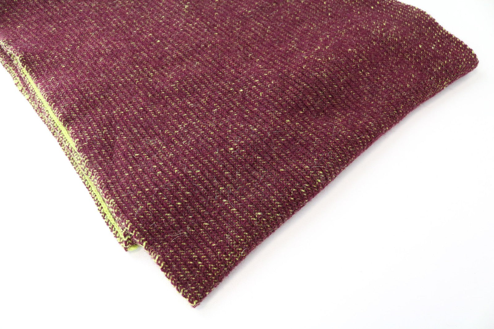 MAISON SCOTCH moteriškas šalikas OS violetinė žalia begalinė megzta 