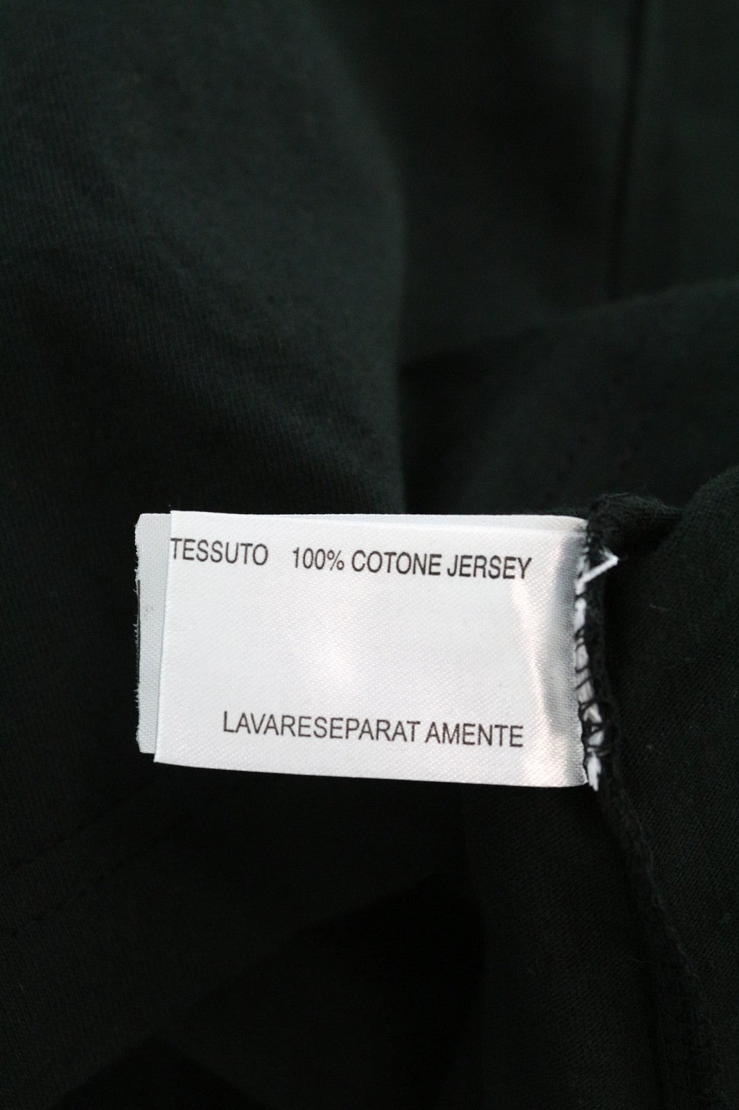 TUCANO URBANO T-TU moteriški marškinėliai S dydžio juodi džersio grynos medvilnės megztiniai 