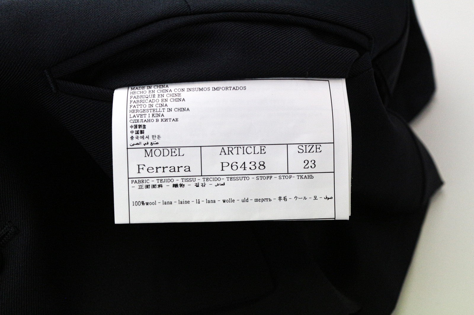 SUITSUPPLY Ferrara Men Suit UK36S Trousers Waistcoat Pure Wool Blue 2in1