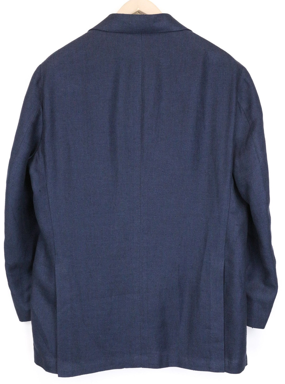 SUITSUPPLY La Spalla Men Blazer UK44R Slim Linen Silk Half-Lined Vintage