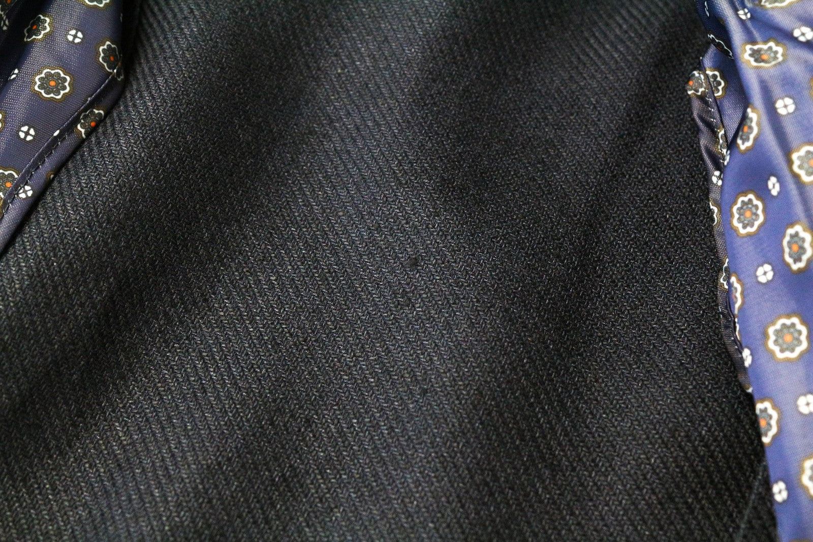 SUITSUPPLY La Spalla Men Blazer UK44R Slim Linen Silk Half-Lined Vintage