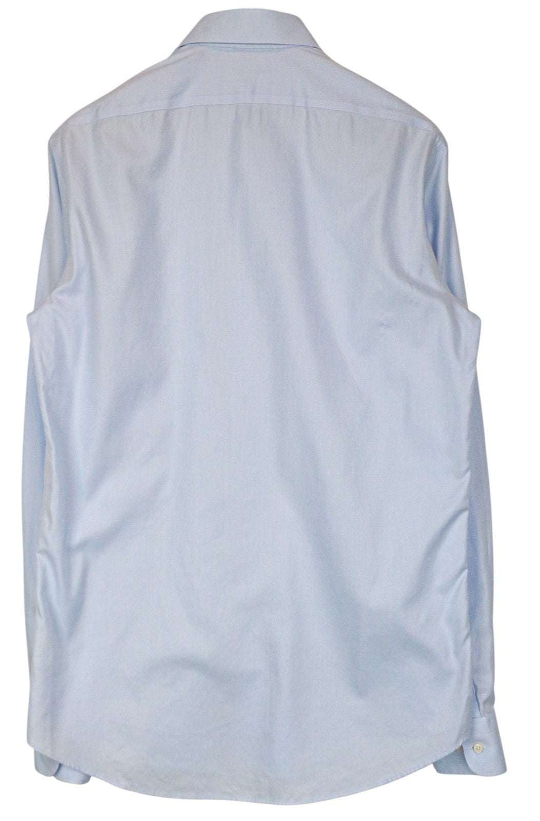 SUITSUPPLY Men's Formal Shirt 40-7/15 3/4L Slim Blue Cotton Classic Button-Up