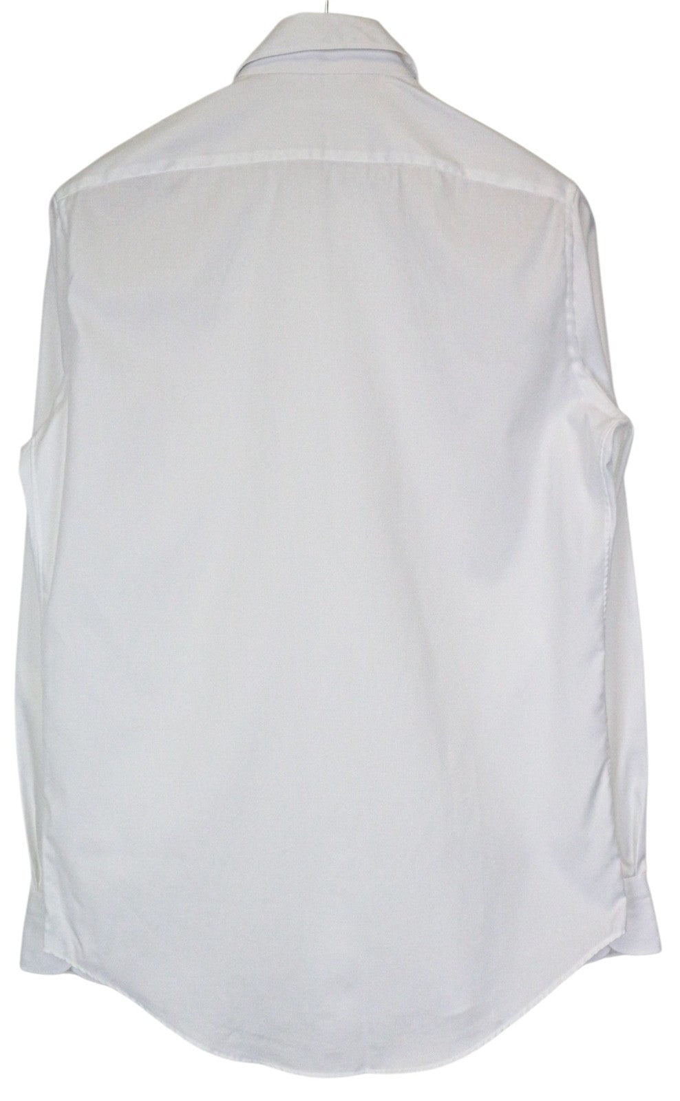 SUITSUPPLY Traveller Men's Formal Shirt 38/15 Slim White Cotton Spread Collar